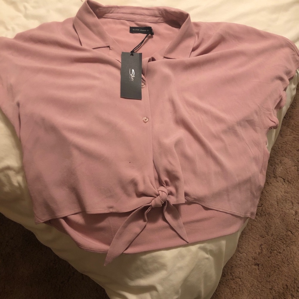 Silver shirt new with tags - Picture 4 of 5